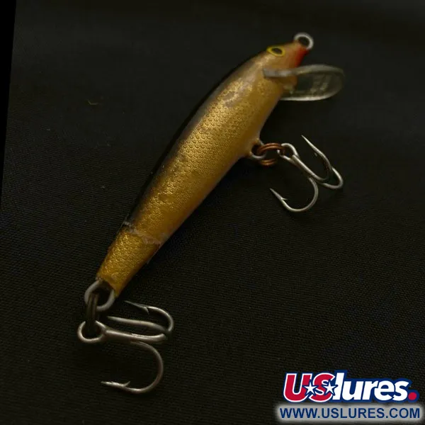  Rapala Original Floater F7, gold, 4, воблер #23730