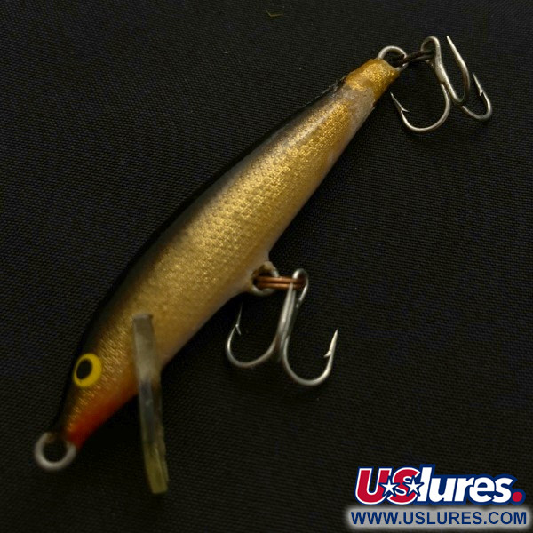  Rapala Original Floater F7, gold, 4, воблер #23730