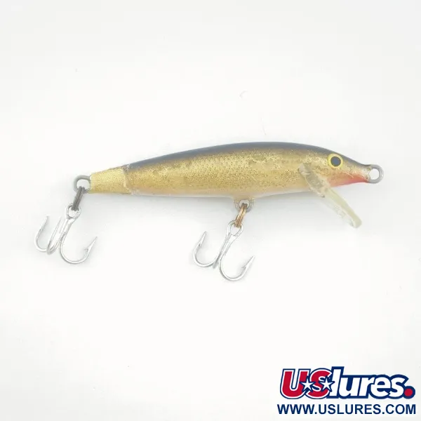  Rapala Original Floater F7, gold, 4, воблер #23730