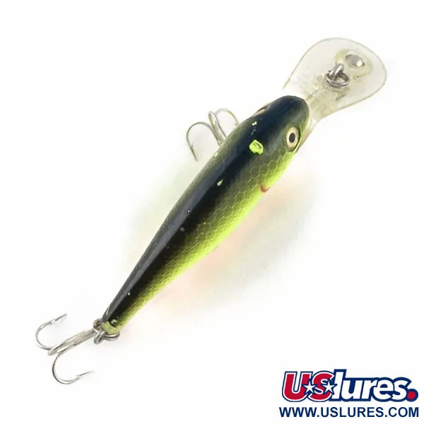  Rebel Double Deep Shad, шартрез, 5, воблер #23734