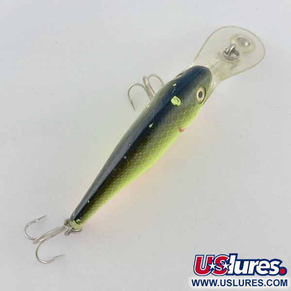  Rebel Double Deep Shad, шартрез, 5, воблер #23734