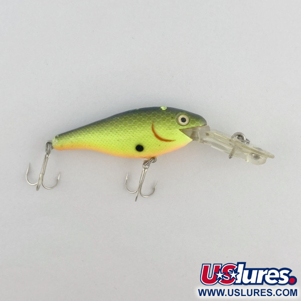  Rebel Double Deep Shad, шартрез, 5, воблер #23734