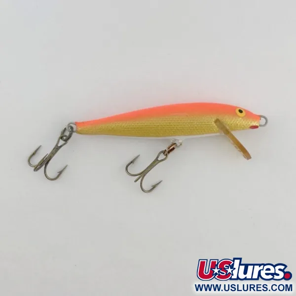  Rapala Original Floater F7 (Finland), Orange, 4, воблер #23736
