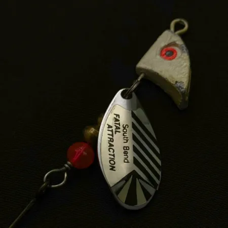 South Bend  Fatal Attraction, silver, 12, блешня оберталка (вертушка) #23738