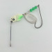  Mepps Walley Killer Spinnerbait, срібло/шартрез, 21, блешня оберталка (вертушка) #23739