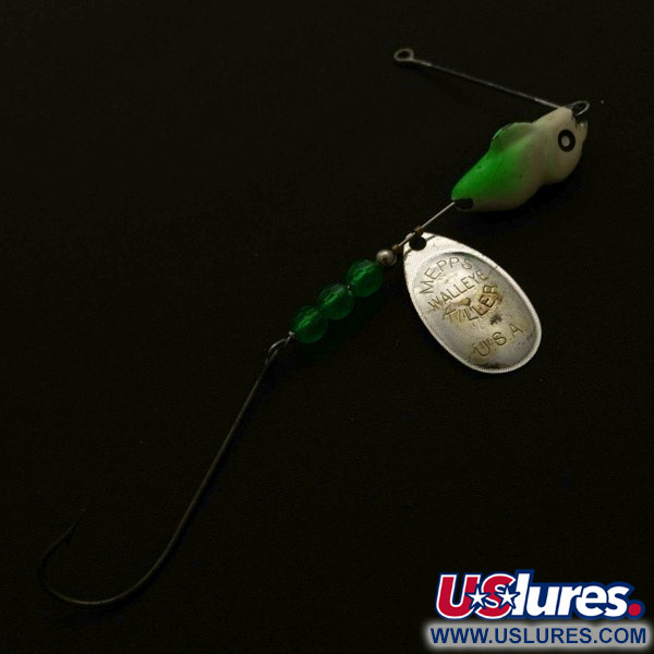  Mepps Walley Killer Spinnerbait, срібло/шартрез, 21, блешня оберталка (вертушка) #23739
