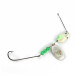  Mepps Walley Killer Spinnerbait, срібло/шартрез, 21, блешня оберталка (вертушка) #23739