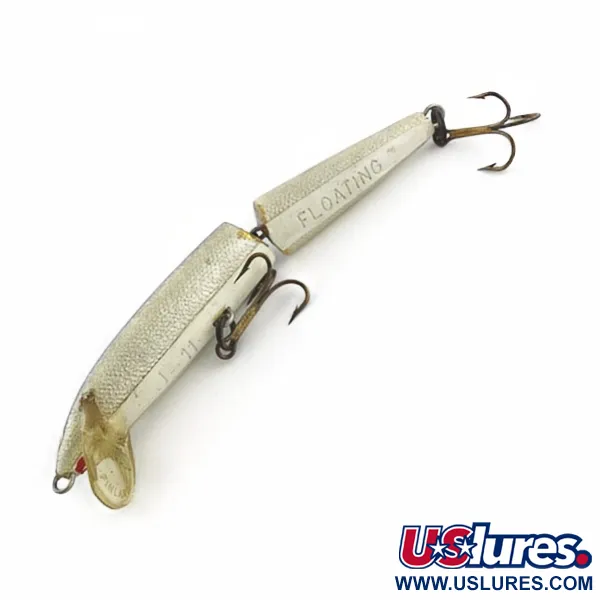  Rapala Jointed J11 (Finland), S (Silver), 7, воблер #23755