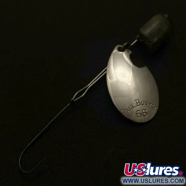  Paul Bunyan 66, срібло, 12, блешня оберталка (вертушка) #23770