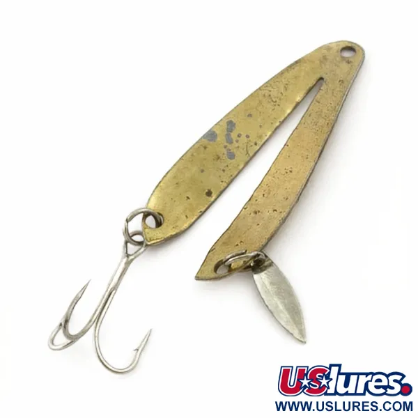  Weber Split Spoon Lure W-2, латунь, 7, блесна коливалка (колебалка) #23793
