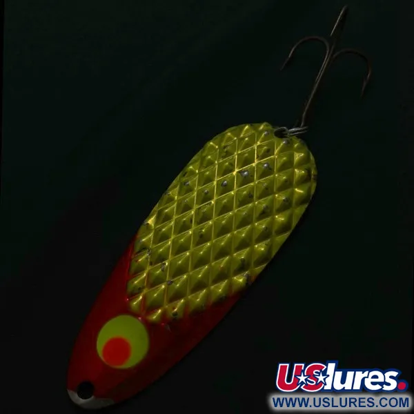 Lindy / Little Joe Lindy Gator , червоний/білий/нікель, 55, блесна коливалка (колебалка) #23800