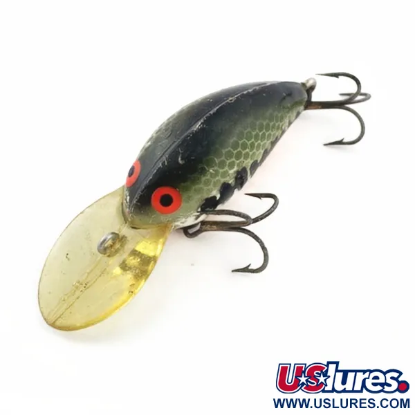  Bomber model B 4A  screw tail, bass, 7, воблер #23828