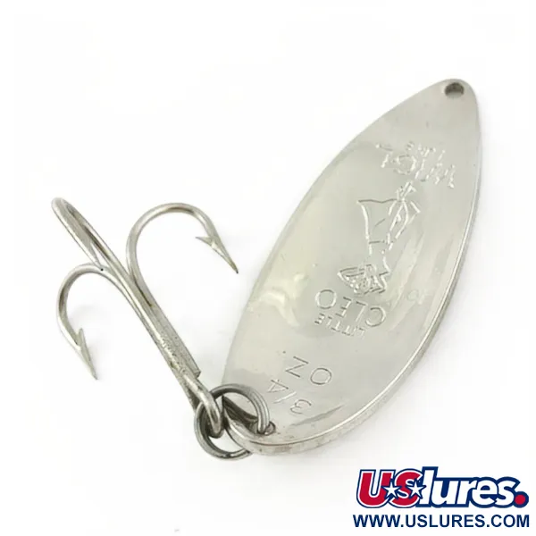 Seneca Little Cleo (Hula Girl), нікель/зелений, 21, блесна коливалка (колебалка) #23830