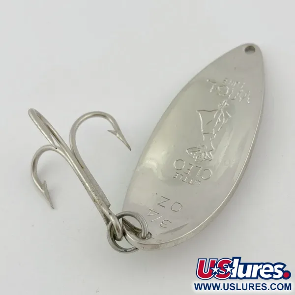 Seneca Little Cleo (Hula Girl), нікель/зелений, 21, блесна коливалка (колебалка) #23830