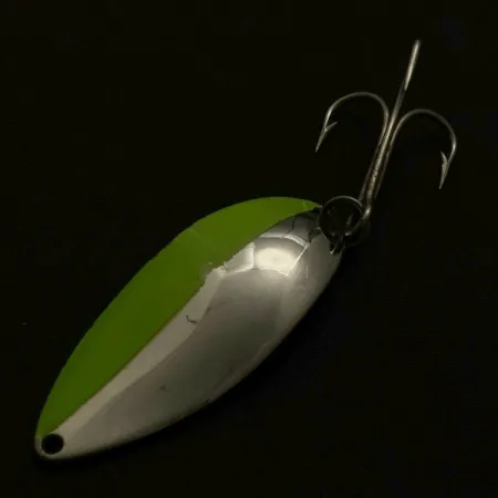 Seneca Little Cleo (Hula Girl), нікель/зелений, 21, блесна коливалка (колебалка) #23830