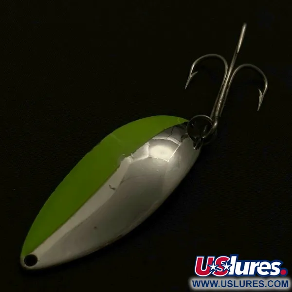 Seneca Little Cleo (Hula Girl), нікель/зелений, 21, блесна коливалка (колебалка) #23830