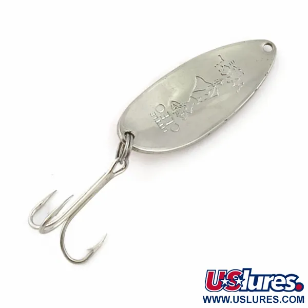 Seneca Little Cleo (Hula Girl), нікель/помаранчевий, 14, блесна коливалка (колебалка) #23831