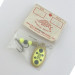 BAKER'S BAITS Baker's Spot Chek Spinner, латунь/шартрез, 7, блешня оберталка (вертушка) #23842