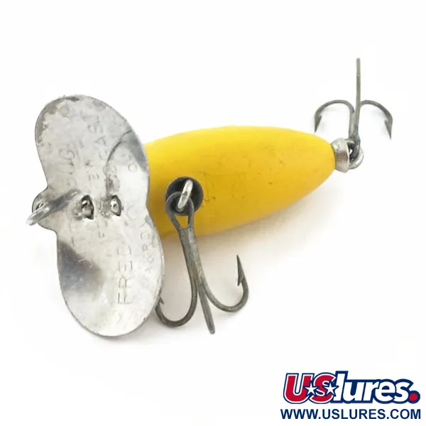  Fred Arbogast Jitterbug, Frog, 7, воблер #23846