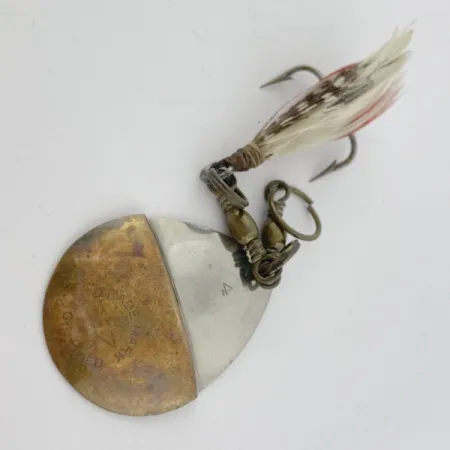 W.T. J. Lowe Lowe's Star Colorado Spinner 4 №5823 (1890-x років, нікель/латунь, 7, блешня оберталка (вертушка) #23847
