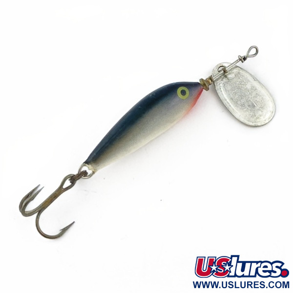  Blue Fox Super Vibrax Minnow Spin 1, Silver, 4, воблер #23849