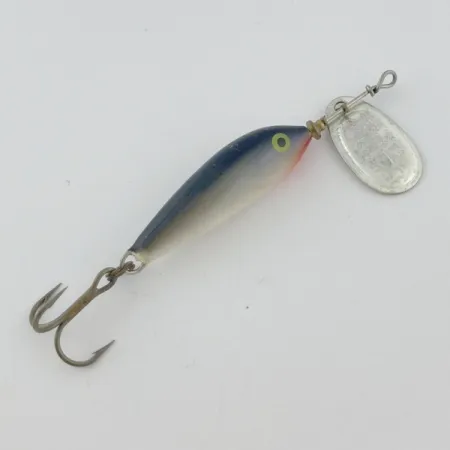 Blue Fox Super Vibrax Minnow Spin 1, Silver, 4, блешня оберталка (вертушка) #23849