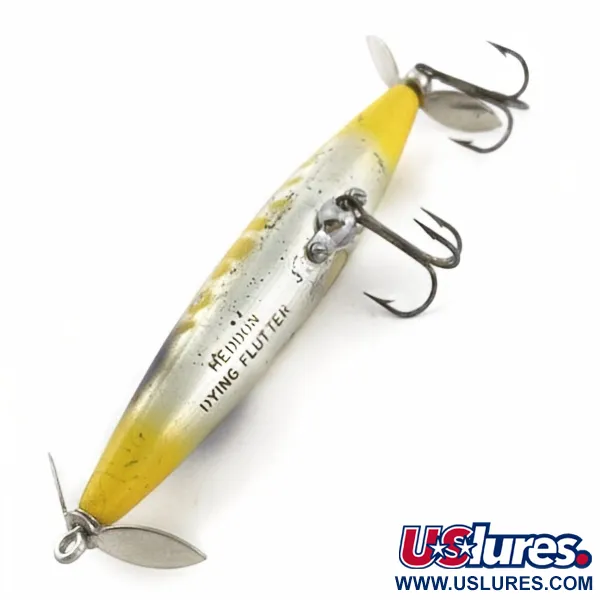  Heddon Dying Flutter, Fire Tiger , 14, воблер #23868