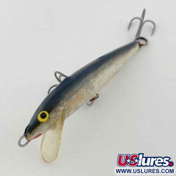  Rapala Original Floater F7 (Finland), S (Silver), 4, воблер #23876