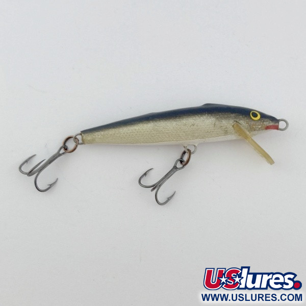  Rapala Original Floater F7 (Finland), S (Silver), 4, воблер #23876