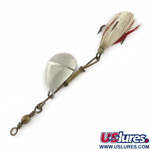  Pflueger Diamond P Spinner, нікель/золото, 7, блешня оберталка (вертушка) #23895