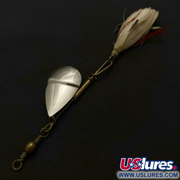  Pflueger Diamond P Spinner, нікель/золото, 7, блешня оберталка (вертушка) #23895