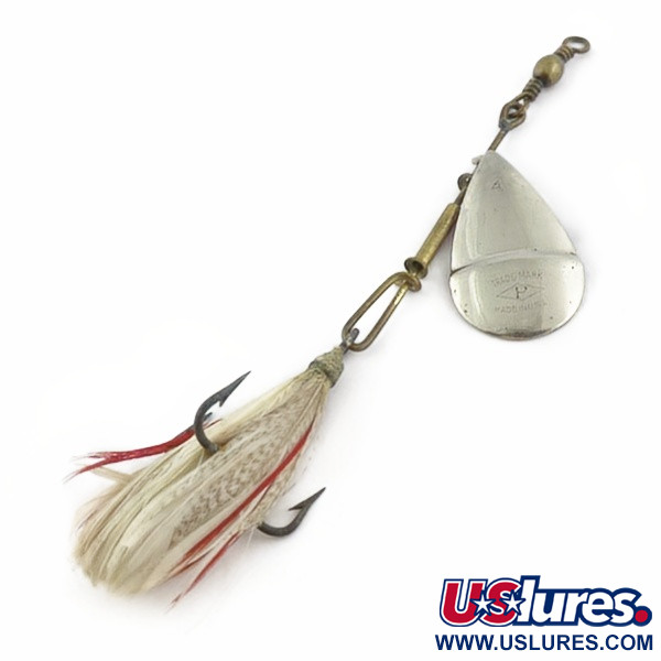  Pflueger Diamond P Spinner, нікель/золото, 7, блешня оберталка (вертушка) #23895