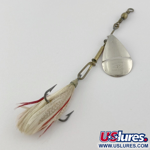  Pflueger Diamond P Spinner, нікель/золото, 7, блешня оберталка (вертушка) #23895