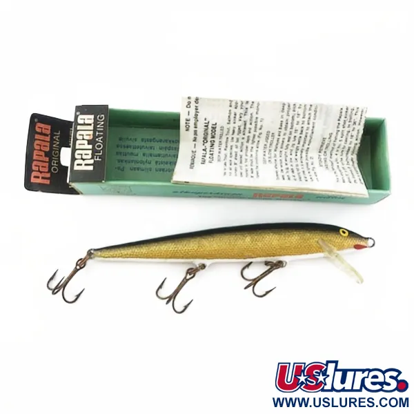 Rapala Original Floater F11 (Finland), G (Gold), 6, воблер #23899