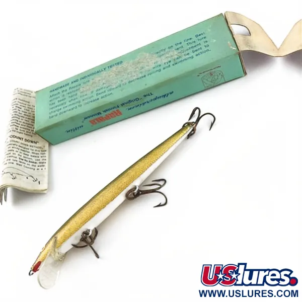 Rapala Original Floater F11 (Finland), G (Gold), 6, воблер #23899