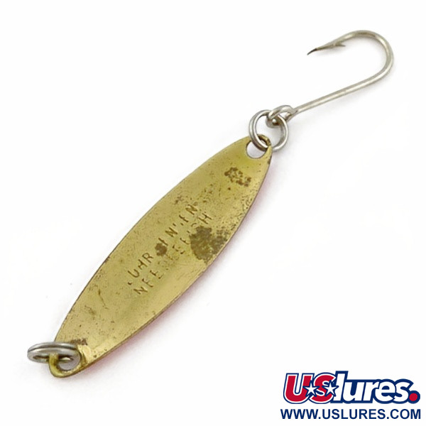  Luhr Jensen Needlefish 1, золото/червоний, 2, блесна коливалка (колебалка) #23910