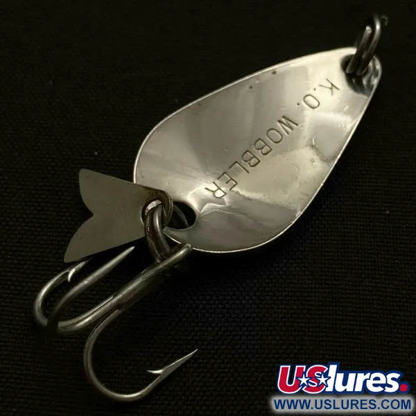 Acme K.O. Wobbler, білий/чорний/золото, 3,5, блесна коливалка (колебалка) #23912