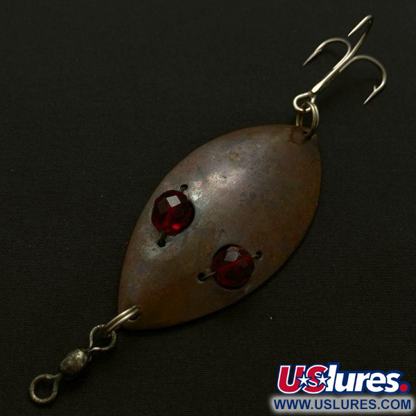  Hofschneider Red Eye Wiggler, бронза, 25, блесна коливалка (колебалка) #23913