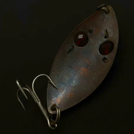 Hofschneider Red Eye Wiggler, бронза, 25, блесна коливалка (колебалка) #23913