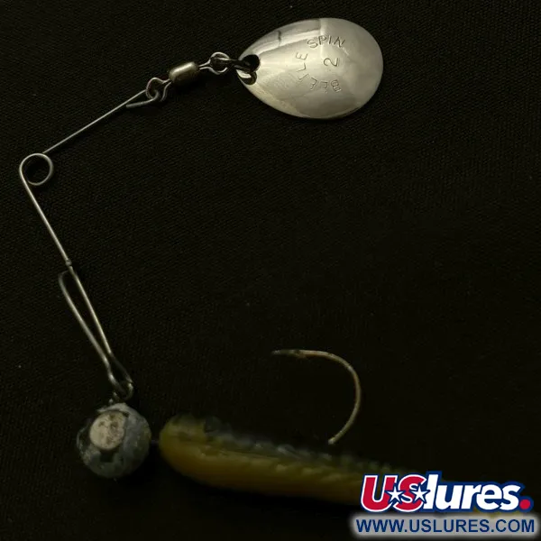 Johnson Beetle Spin, нікель/жовтий/білий, 5, блешня оберталка (вертушка) #23914