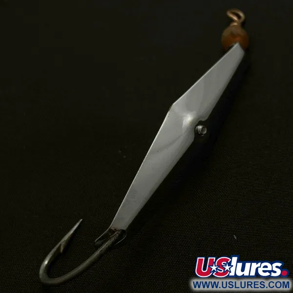 James E. Clark Clark Spoon 1, нікель, 8, блесна коливалка (колебалка) #23923