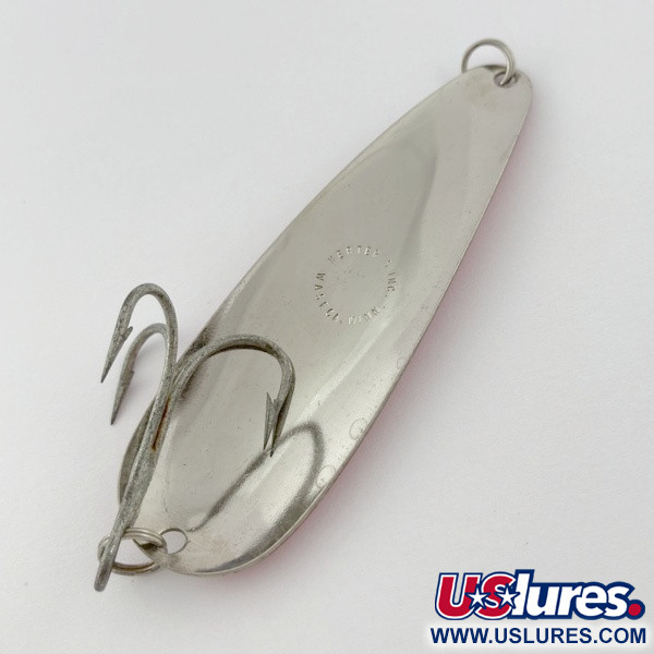  Herter's Spoon, нікель/червоні очі, 21, блесна коливалка (колебалка) #23939