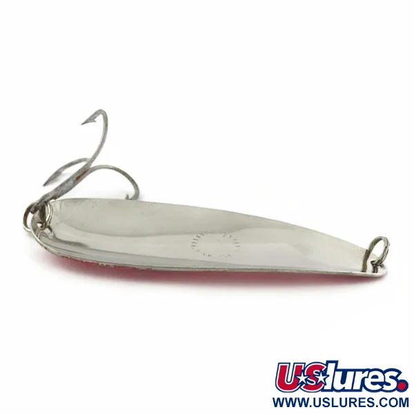 Herter's Spoon, нікель/червоні очі, 21, блесна коливалка (колебалка) #23939