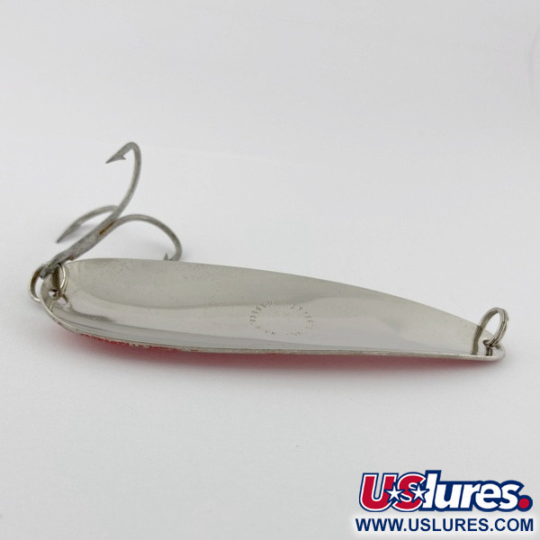  Herter's Spoon, нікель/червоні очі, 21, блесна коливалка (колебалка) #23939