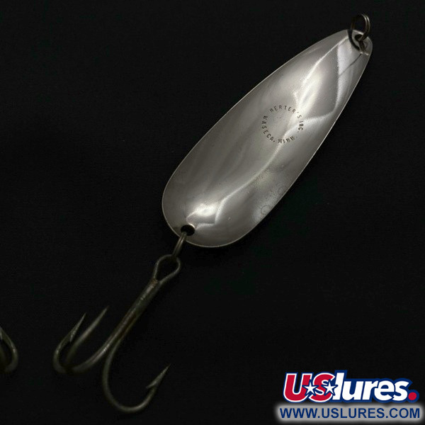  Herter's Spoon, нікель/червоні очі, 21, блесна коливалка (колебалка) #23939