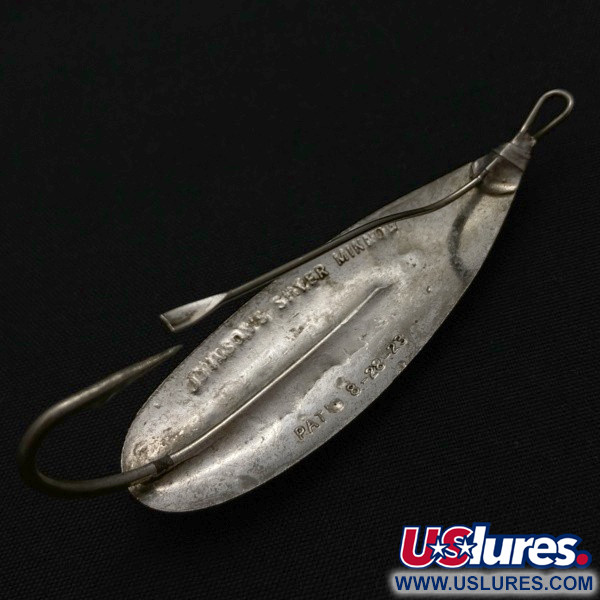  Johnson Silver Minnow незачіпляйка, нікель, 9, блесна коливалка (колебалка) #23945
