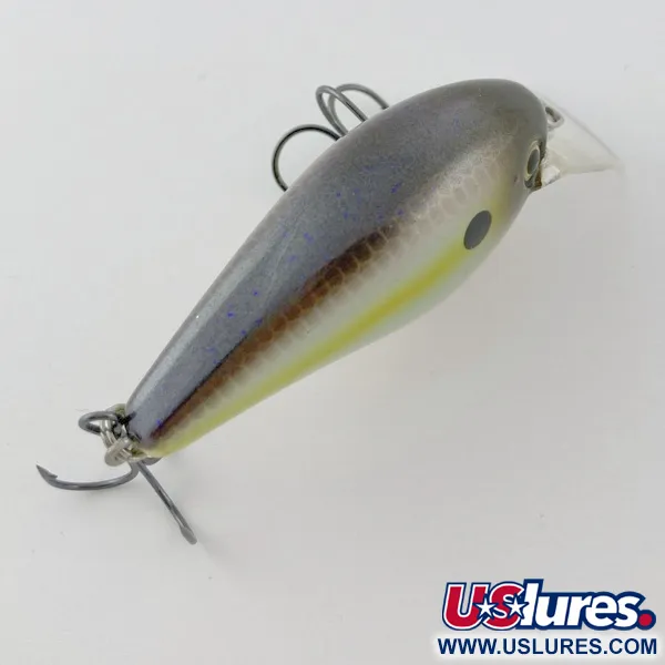 Strike King KVD 1.5 Silent square bill, Olive Sexy Shad, 12, воблер #23947