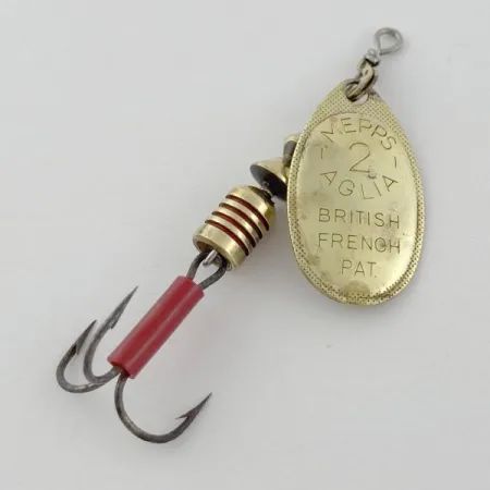 Mepps Aglia 2 (60 початок 70-x), золото, 4,5, блешня оберталка (вертушка) #23949