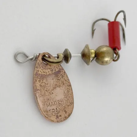 Mepps Aglia 0 (60 початок 70-x), мідь, 2,5, блешня оберталка (вертушка) #23950