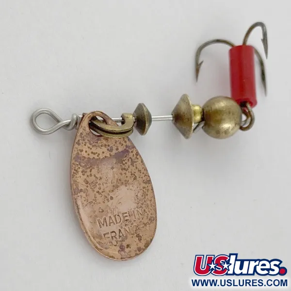  Mepps Aglia 0 (60 початок 70-x), мідь, 2,5, блешня оберталка (вертушка) #23950